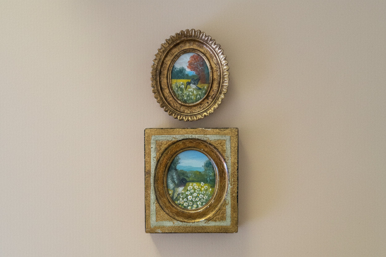 Reserved for Diana — The Hummingbird’s Collection | 25 — Oil On Paper