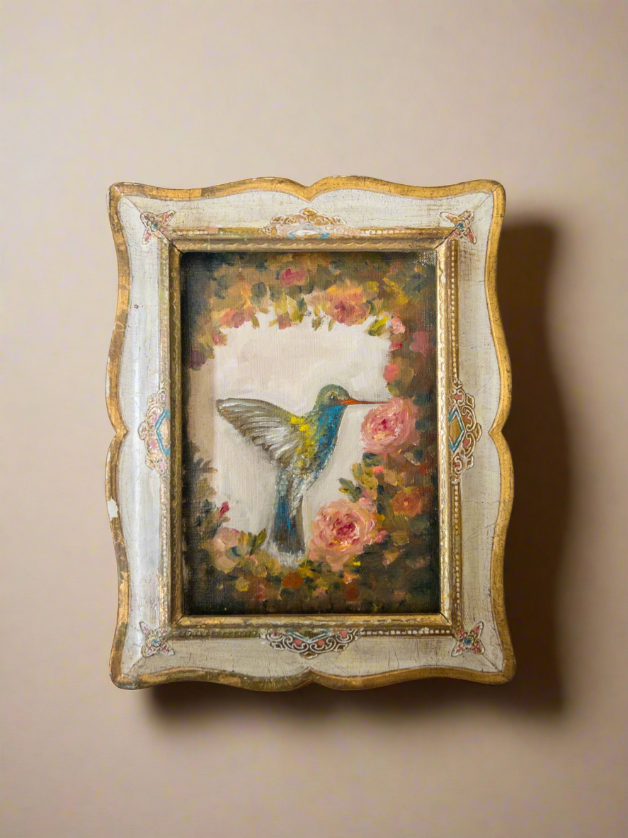 The Hummingbird’s Collection | 25 — Oil On Paper — 10 X 7”