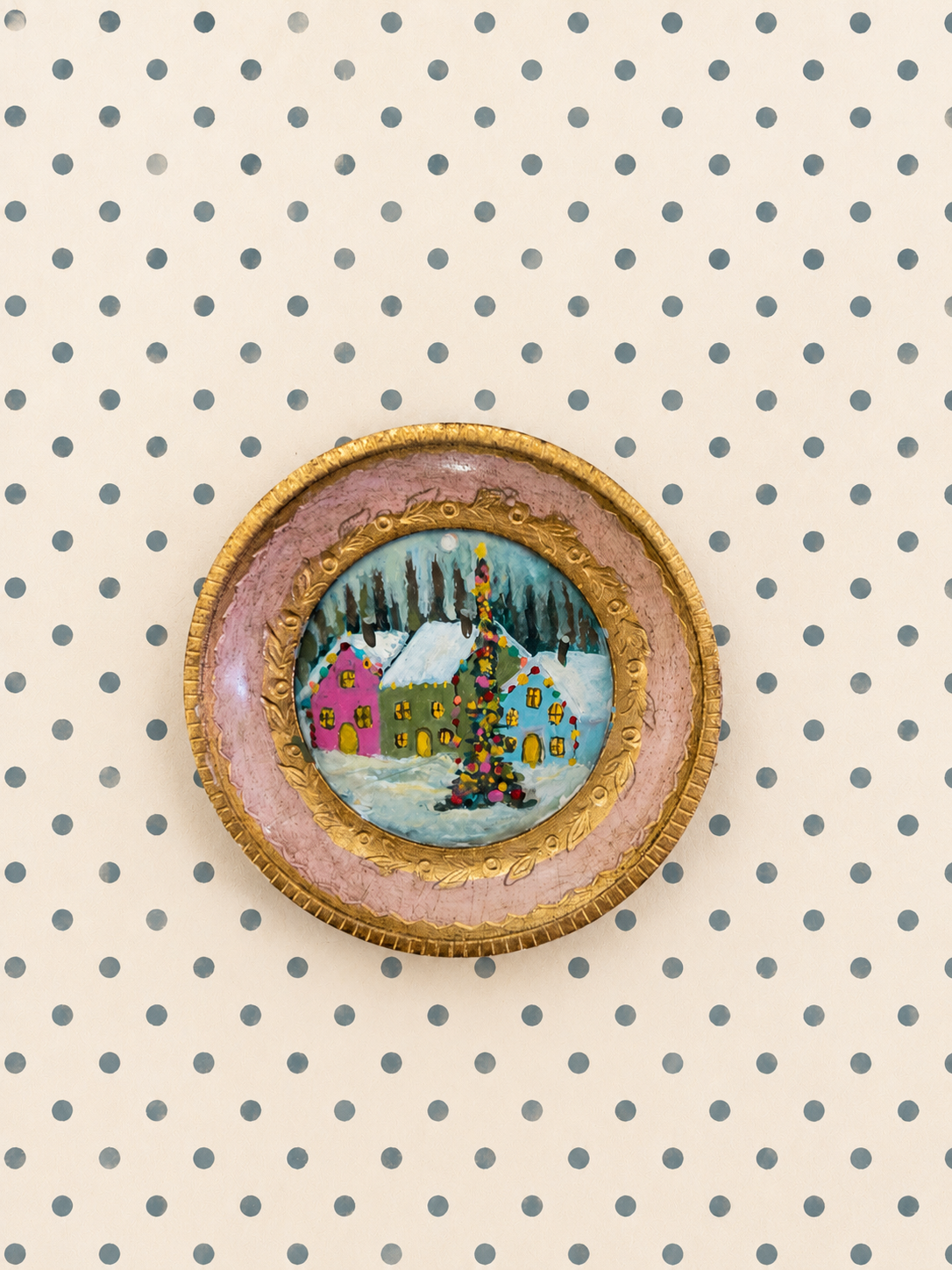 The Holiday Collection | 26 — Gouache On Paper — 3” Across