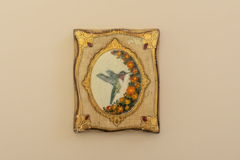 Reserved For Diana — The Hummingbird’s Collection | 25 — Oil On Plaque — 4.5 X 3.75”