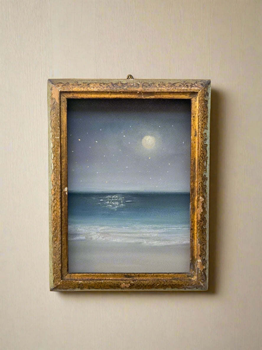 Reserved For Tina - Soft Pastels Seascape ’25 - 7 X 5.5”