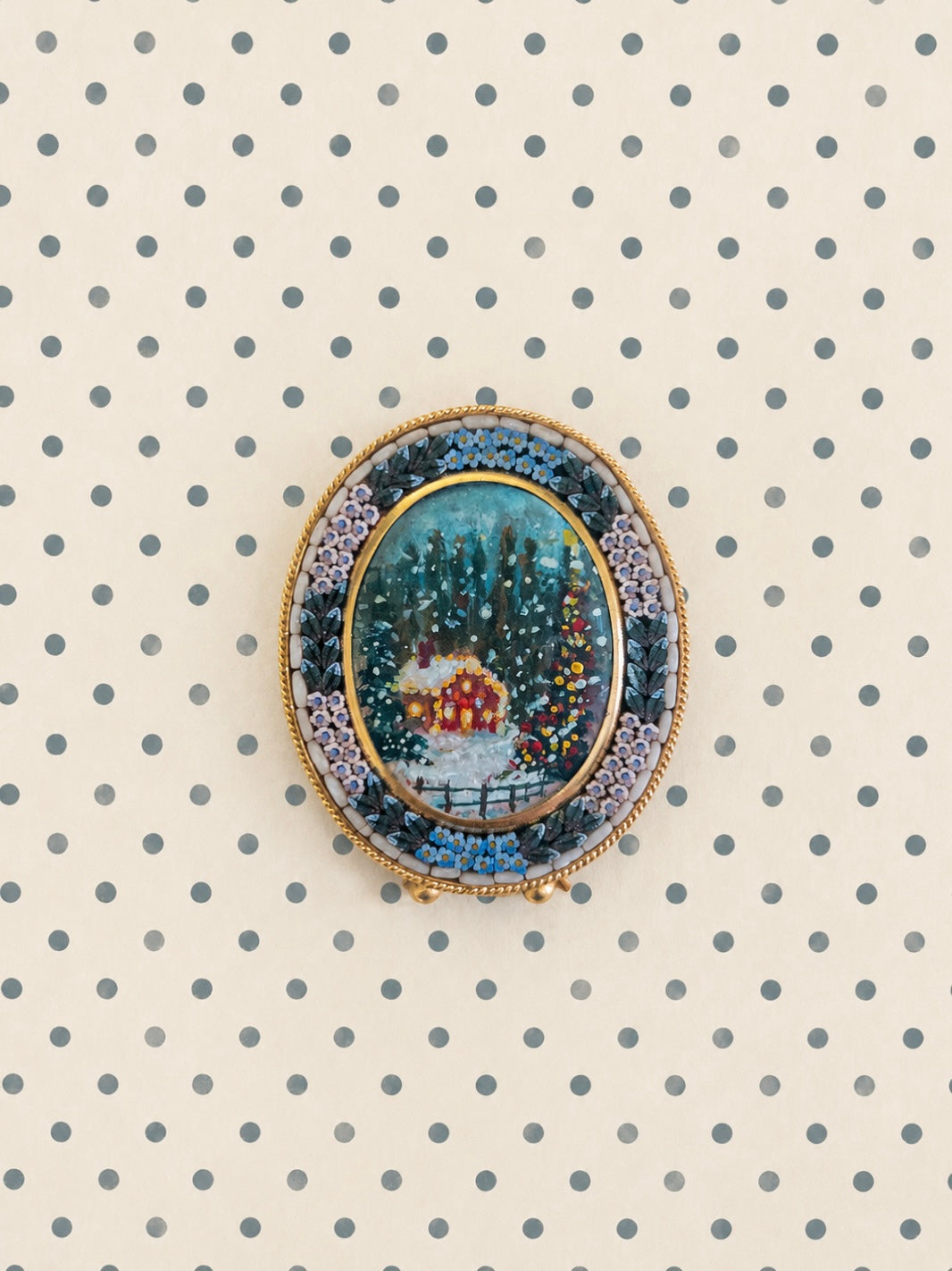 The Holiday Collection | 25 — Gouache On Paper — 7.5 X 5.5”