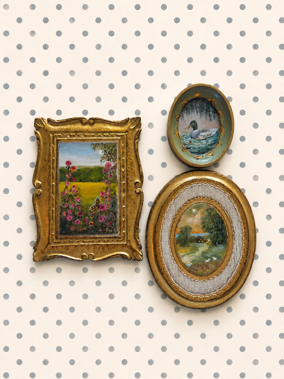 Oil On Plaque - 7.5 X 5”