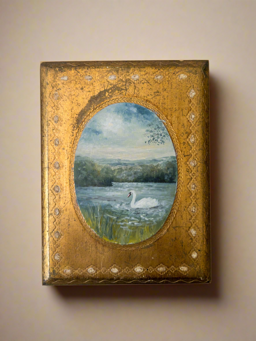 The Swan Muse Collection | 25 — Oil On Paper — 8 X 6”