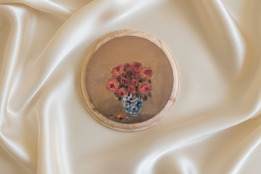 Oil On Plaques | 4” Across