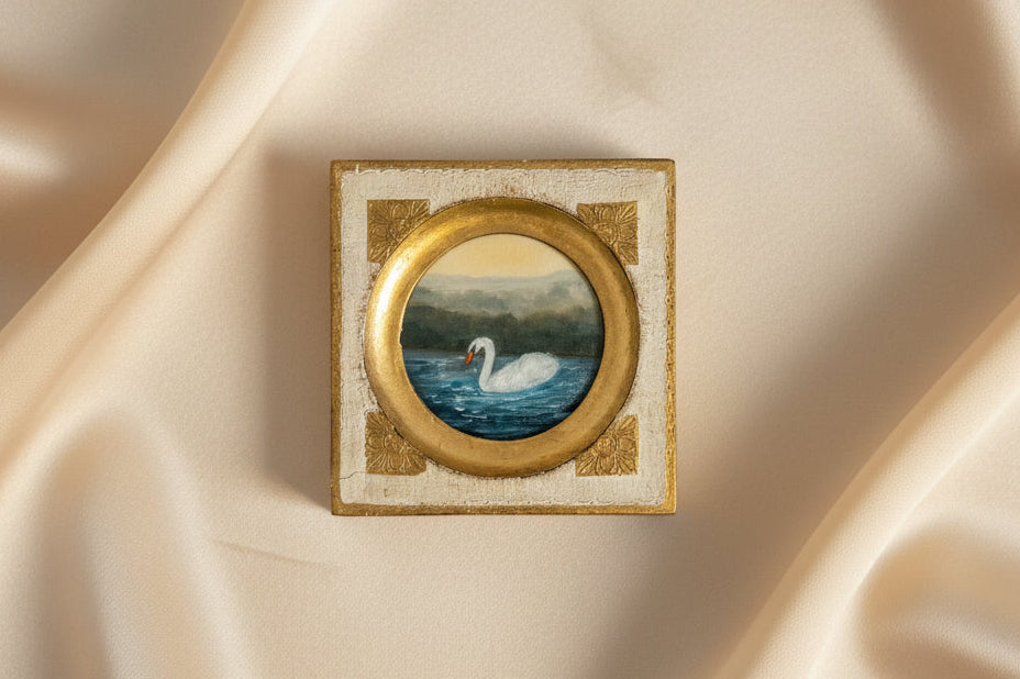 Reserved For Rachel - Swan Muse | 26 — 6” Across