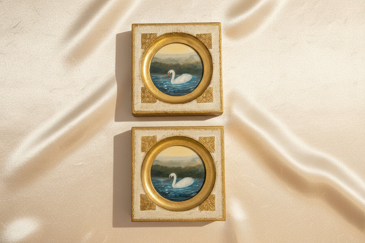 Reserved For Rachel - Swan Muse | 26 — 6” Across