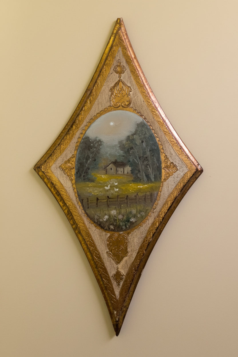 Reserved For M |Mother’s Day Pop-up Collection | Oil On Plaque - 14.5 X 8”