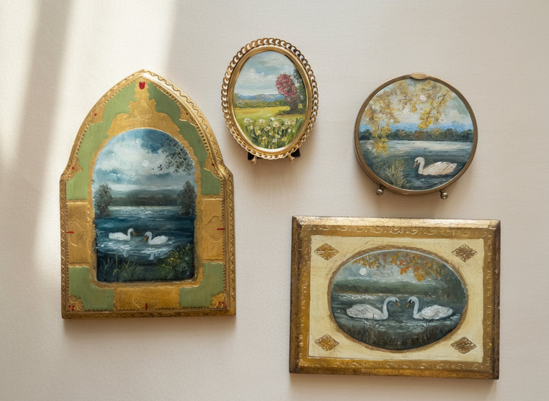 The Swan Muse X Fall | 25 — 4.75 X 3.5” Across