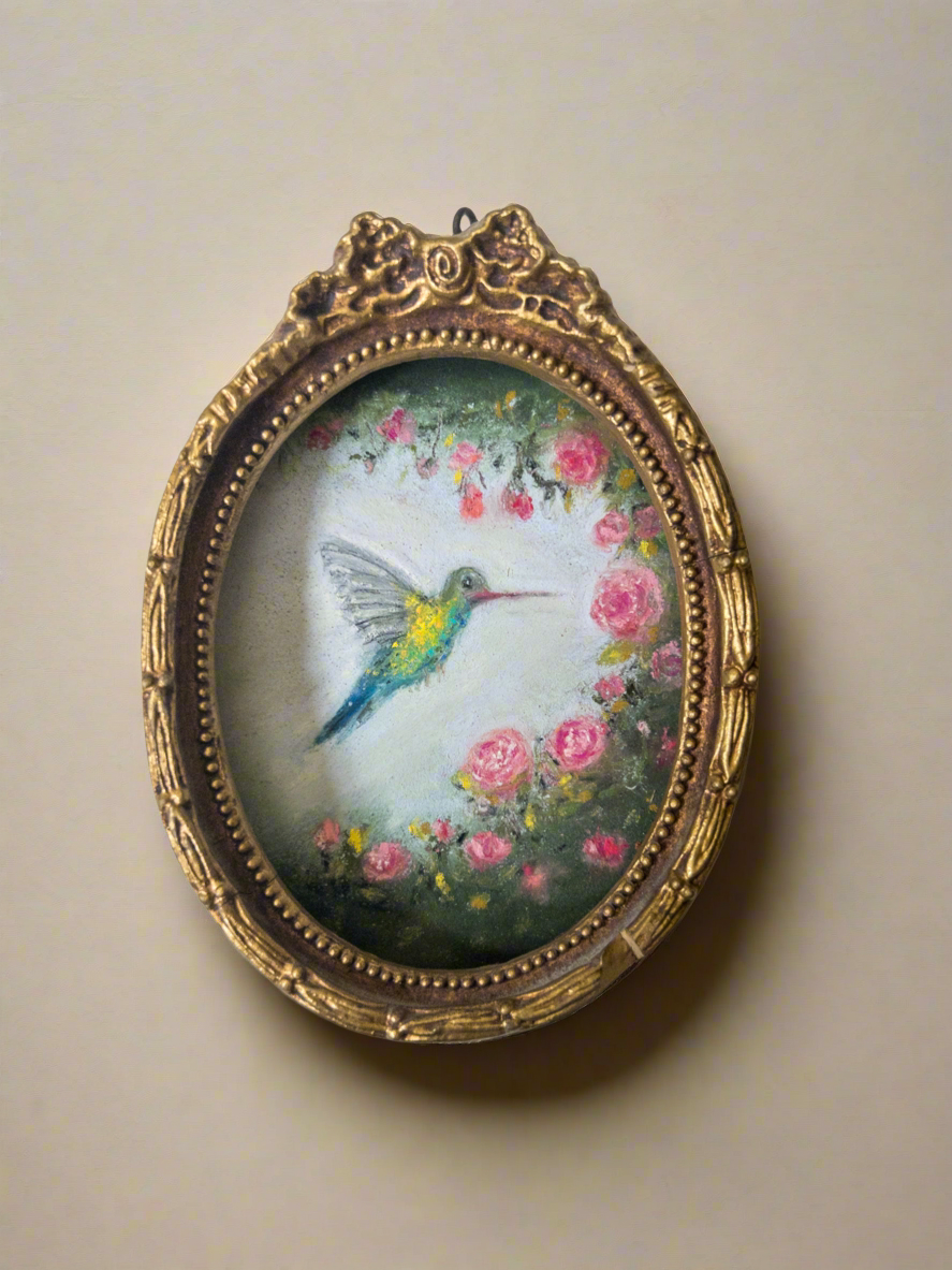 Reserved For Susan — The Hummingbird’s Collection | 25 — Soft Pastels — 4 X 5”