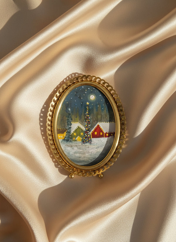 The Holiday Collection | 25 — Gouache On Paper — 3 X 4”