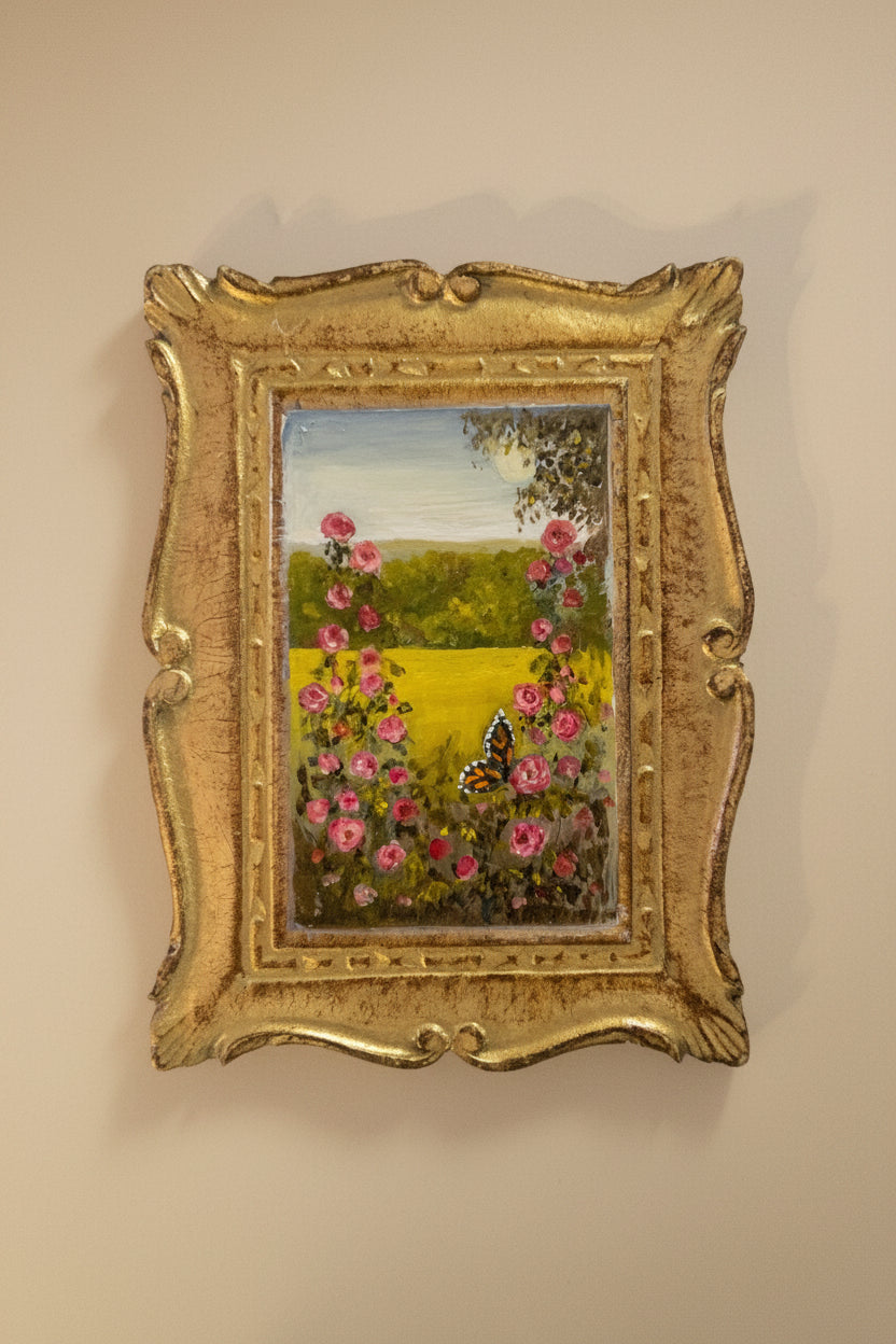 Oil On Plaque - 7.5 X 5”