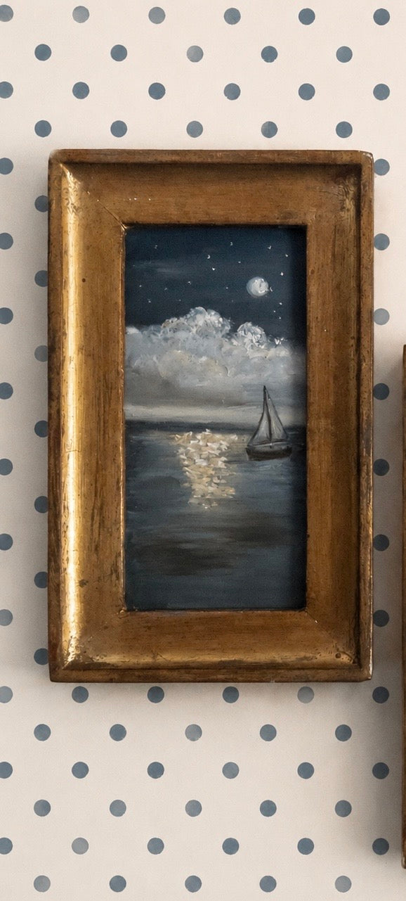 Reserved For Karen | The Soft Pastels Collection | 26 — Oil On Cotton Rag — 3.75 X 6”