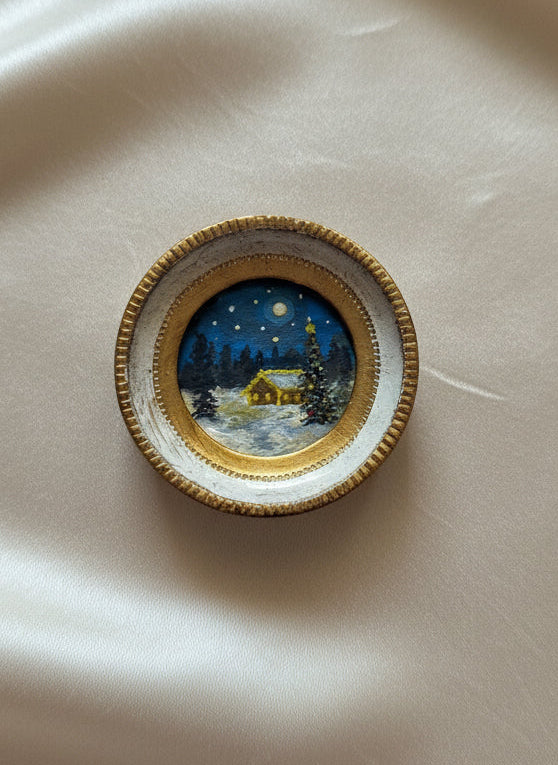 The Holiday Collection | 25 — Gouache On Paper — 3” Across