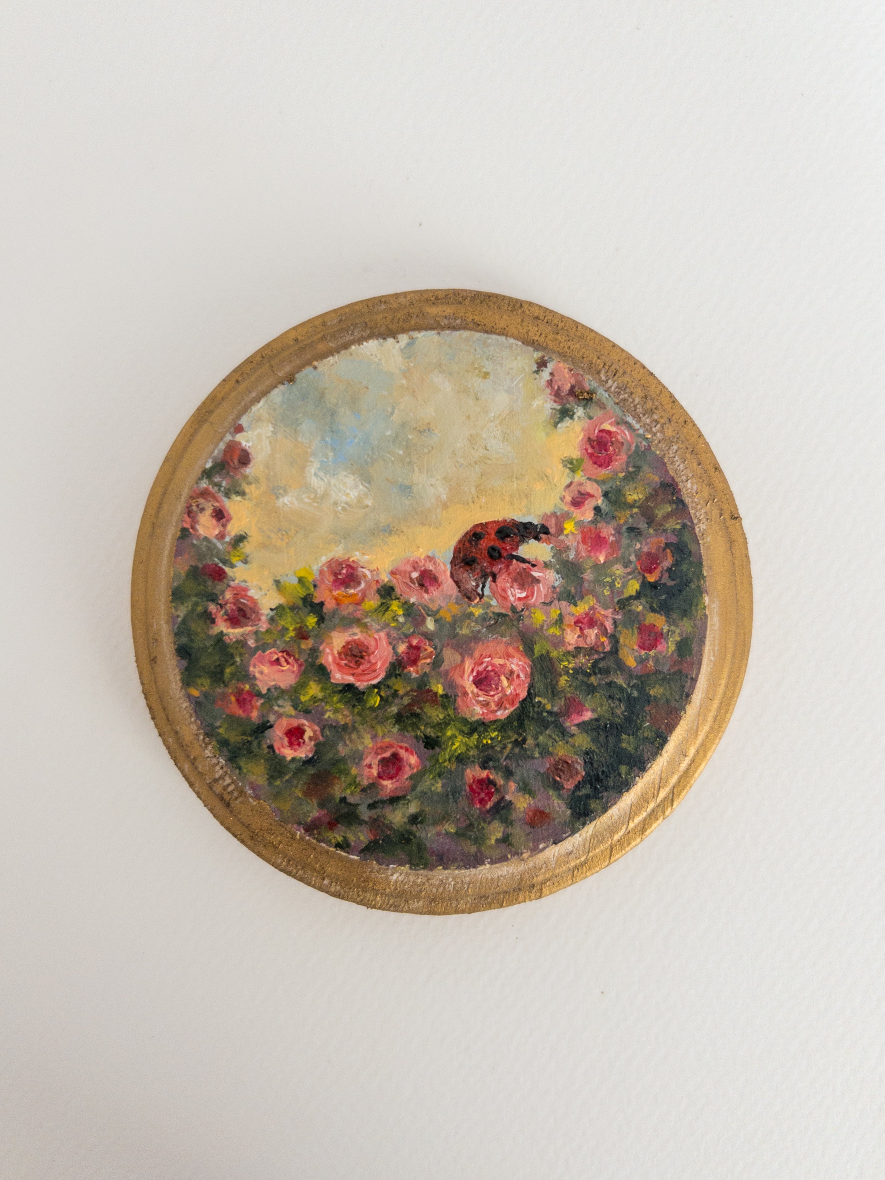 The Moonlit Collection | 26 — Oil On Wooden Plaque — 4”