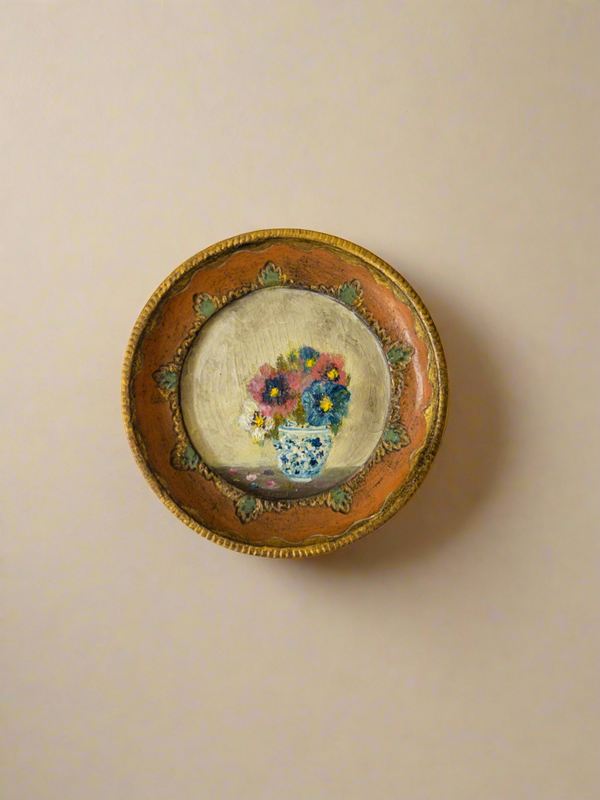 Mother's Day Pop-up | 25 — Oil On Plaque — 3” Across