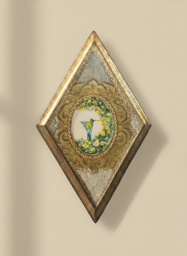 The Hummingbird’s Collection | 25 — Oil On Plaque — 10.5 X 5.5”