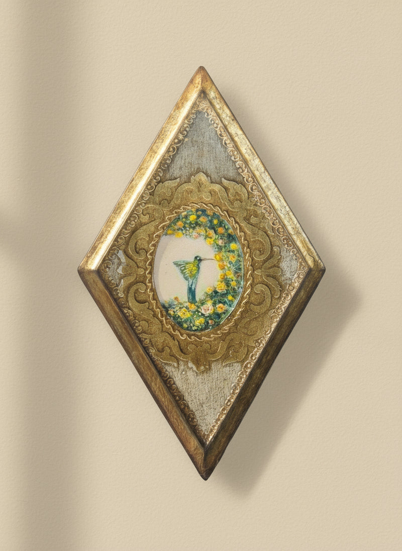 The Hummingbird’s Collection | 25 — Oil On Plaque — 10.5 X 5.5”