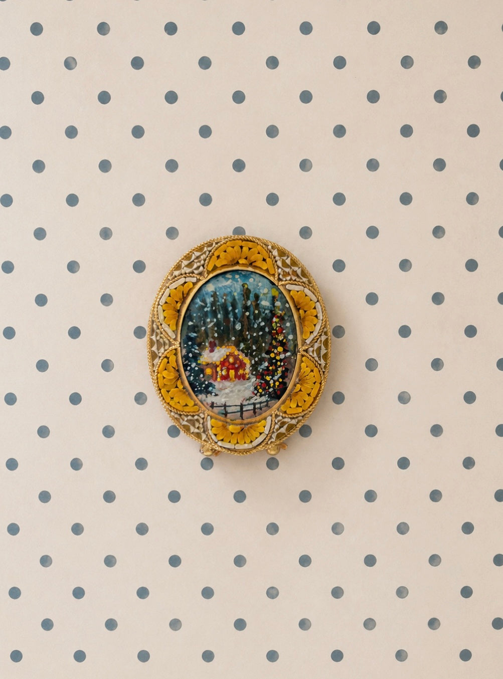 The Holiday Collection | 26 — Gouache On Paper — 2 X 3”