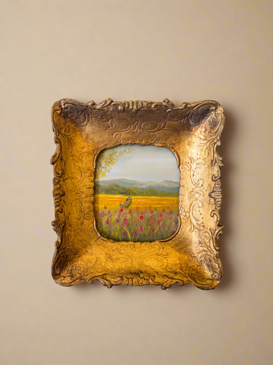 April Bloom collection ‘25 — 6.5 X 6” Oil On Cotton Rag