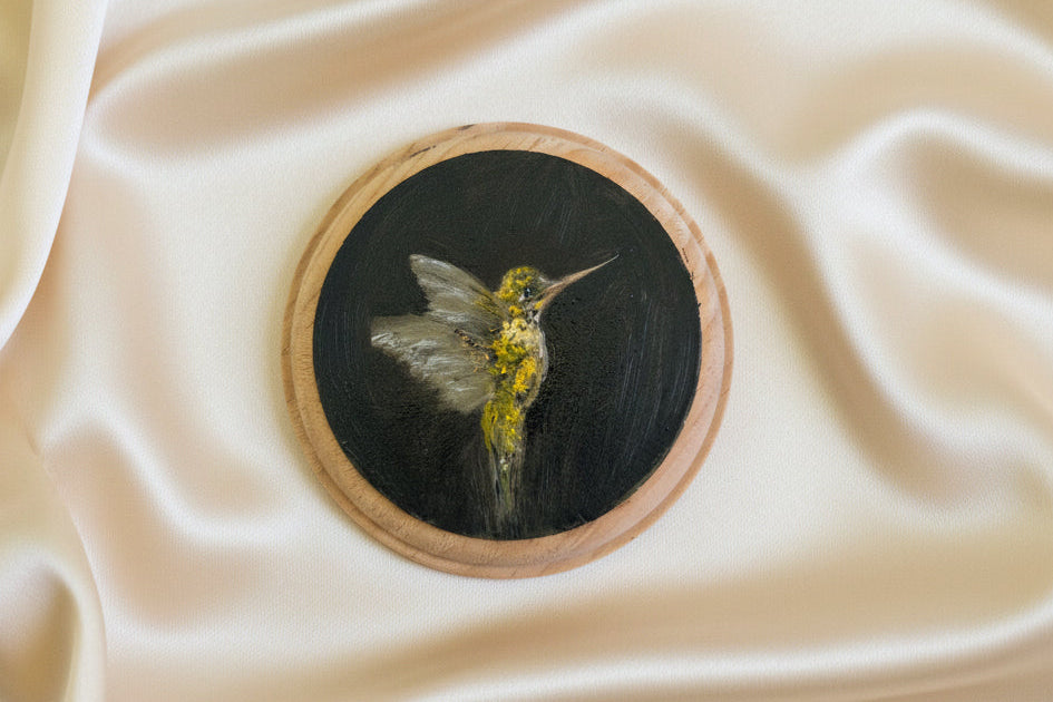 Oil On Plaques | 4” Across