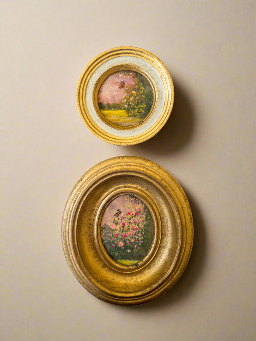 Reserved For Erin — Gouache On Handmade Paper — 7 X 6.5”