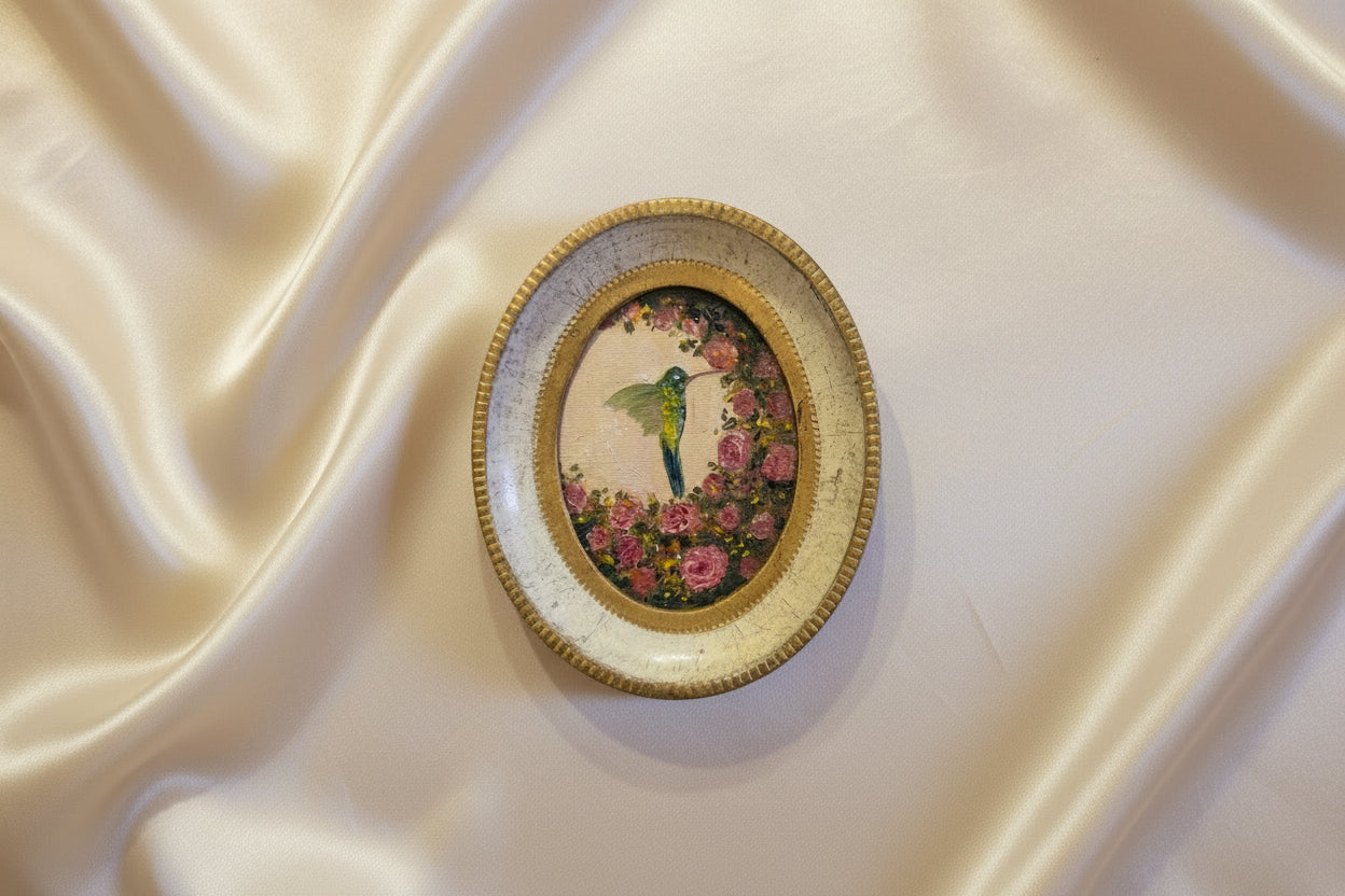 The Hummingbird’s Collection | 25 — Oil On Paper — 4.5 X 3.5”