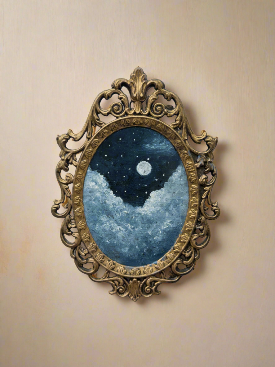 Reserved For Erin — Oil On Cotton Rag -- 4 X 5”