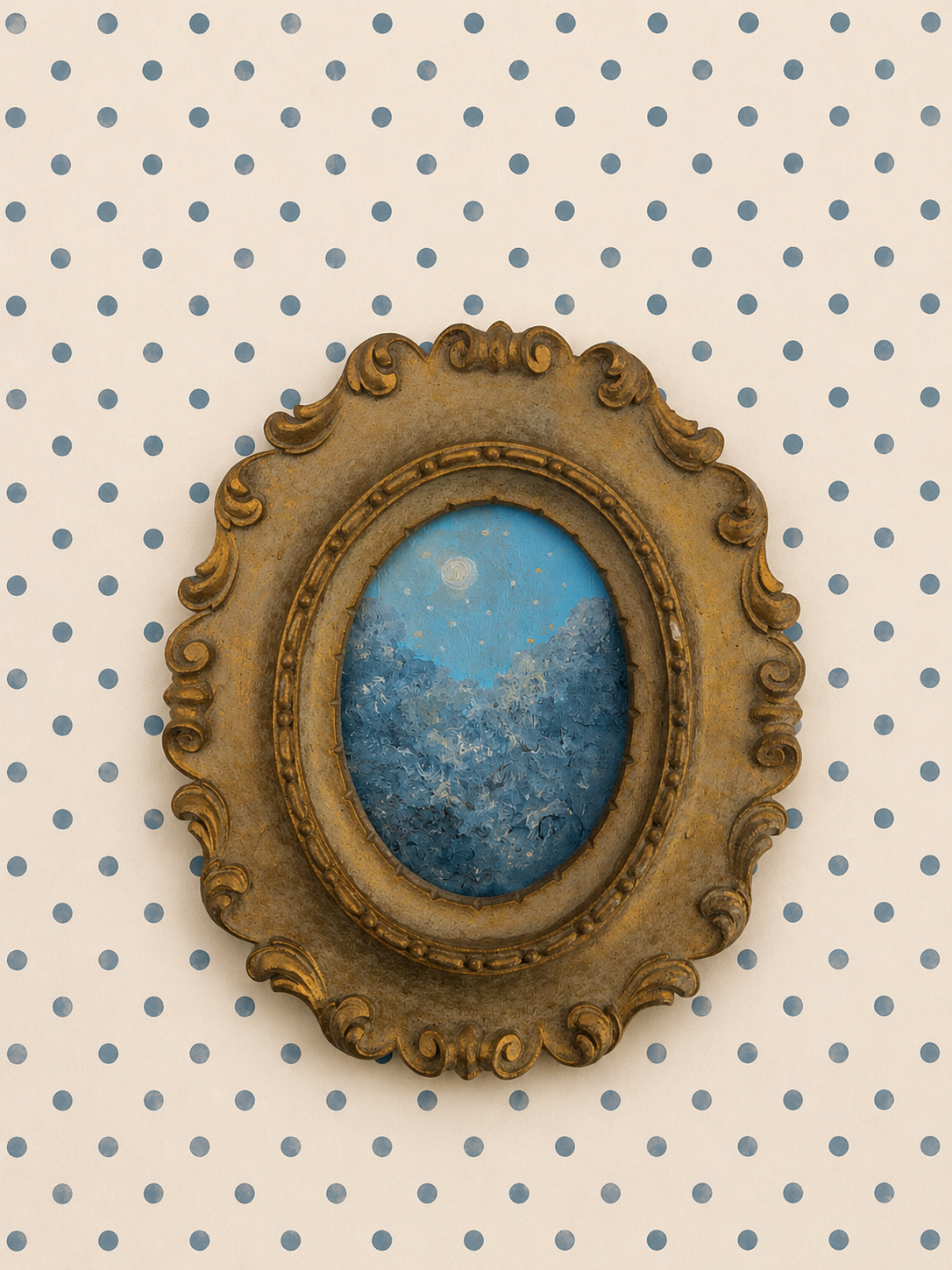 The Moonlit Collection | 26 — Oil On Cotton Rag — 4 X 5”