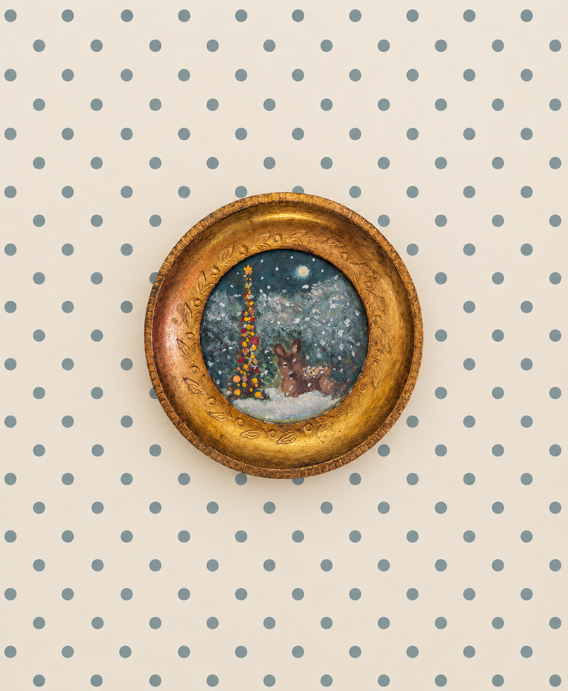The Holiday Collection | 26 — Gouache On Paper — 3” Across