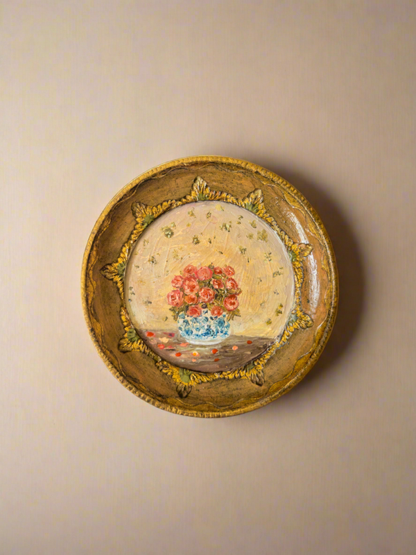 Mother's Day Pop-up | 25 — Oil On Plaque — 3” Across