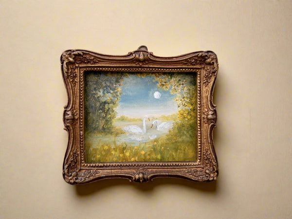 Floral Collection ”25 — Reserved For Lise — Oil On Cotton Rag