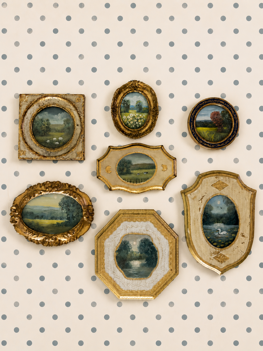 The Oil Landscape Collection | 26 — 7.5 X 5.5”