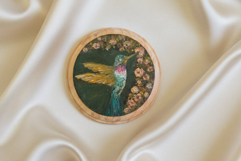 Oil On Plaques | 4” Across