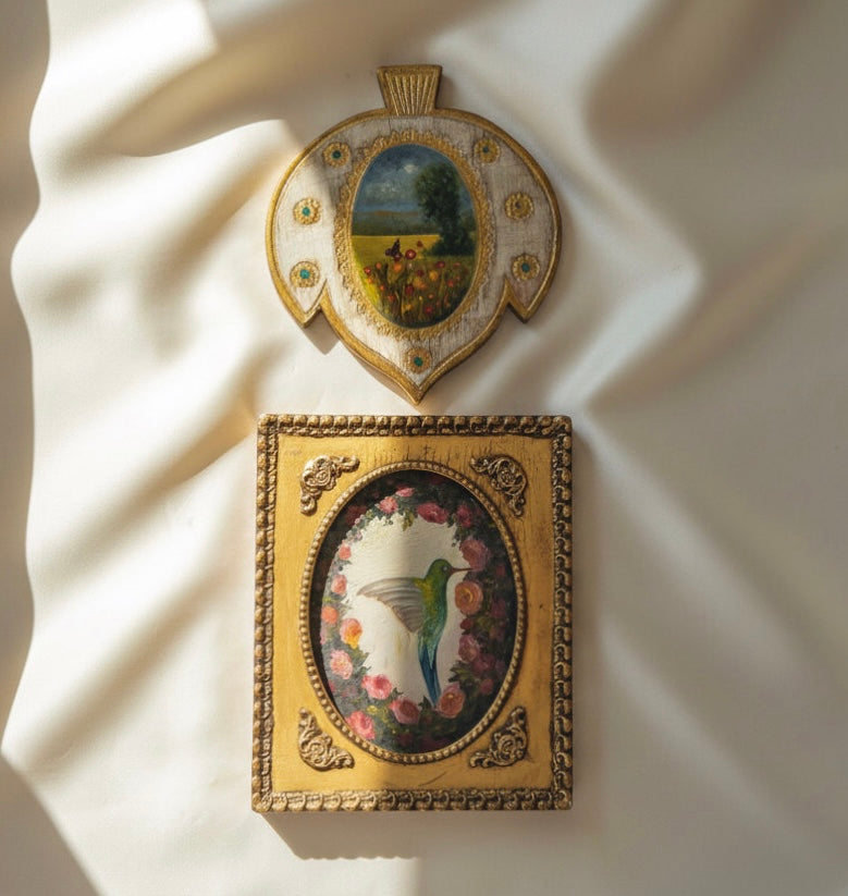 The Hummingbird’s Collection | 25 — Oil On Cotton Rag — 10 X 8”