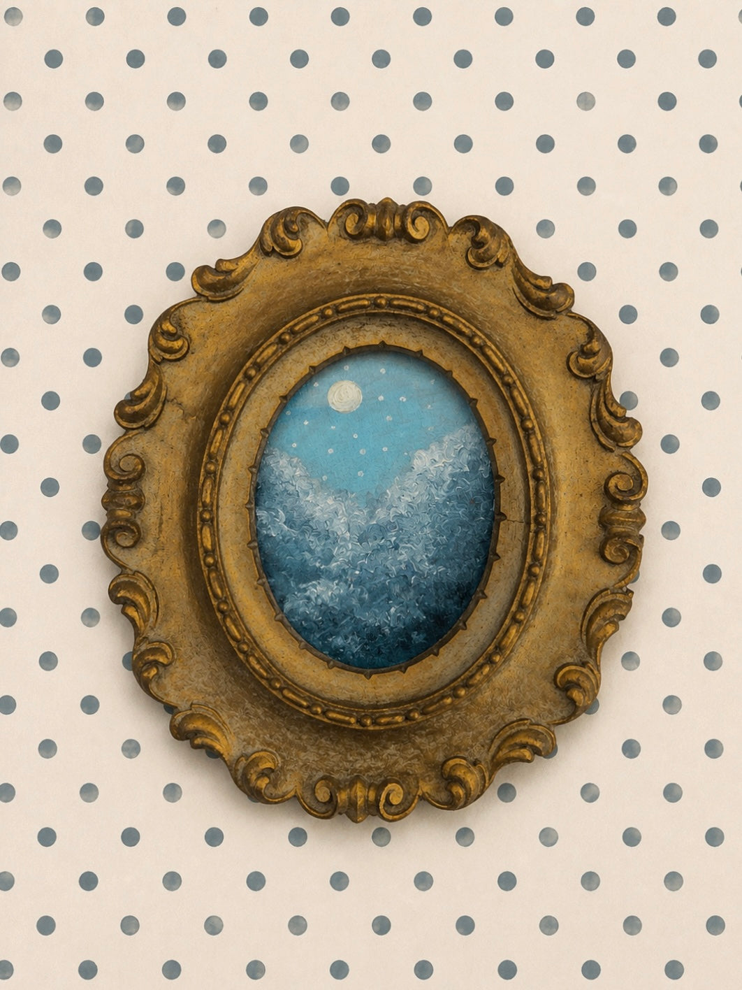 The Moonlit Collection | 26 — Oil On Cotton Rag — 4 X 5”