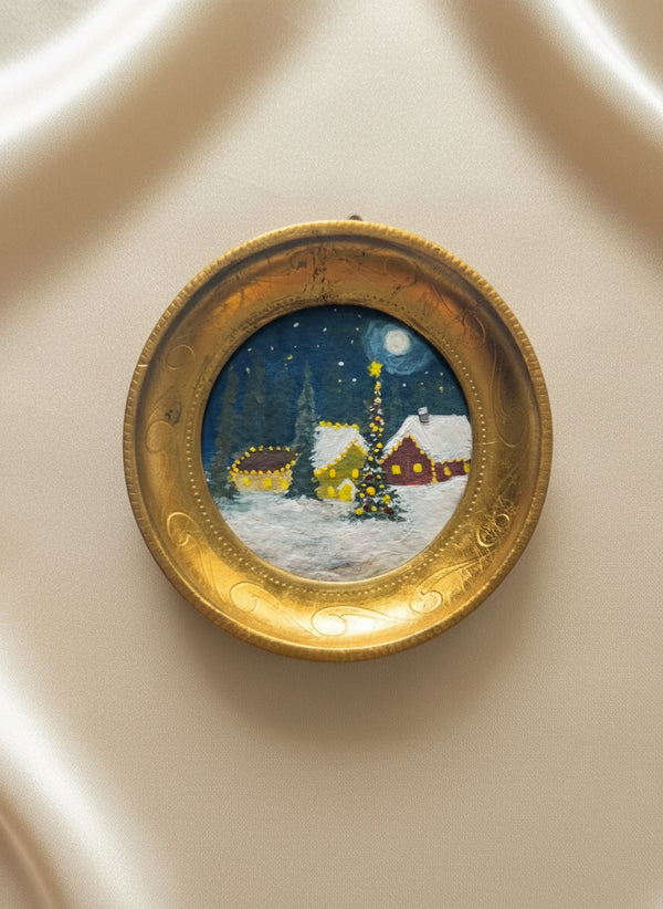 The Holiday Collection | 25 — Gouache On Paper — 4” Across