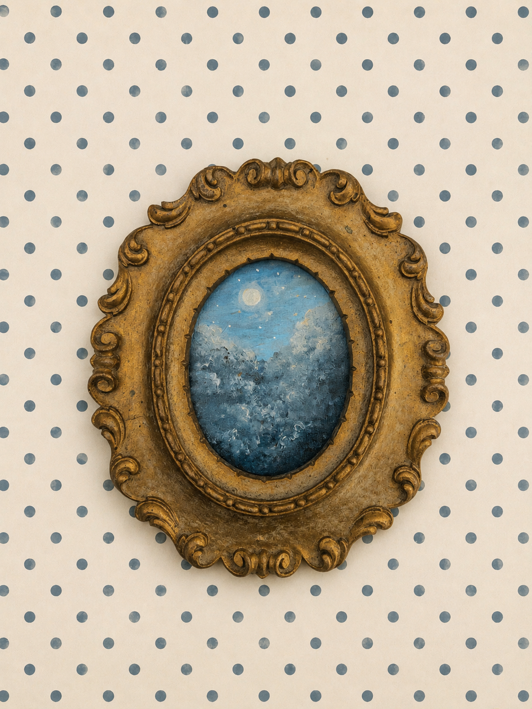 The Moonlit Collection | 26 — Oil On Cotton Rag — 4 X 5”