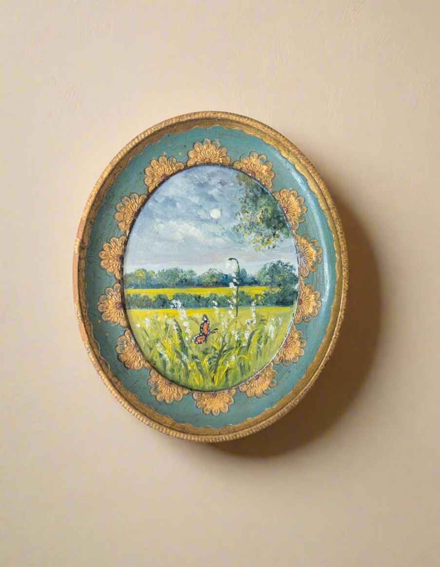 Floral Collection ”25 — Oil On Cotton Rag — 5.5 X 4.5”