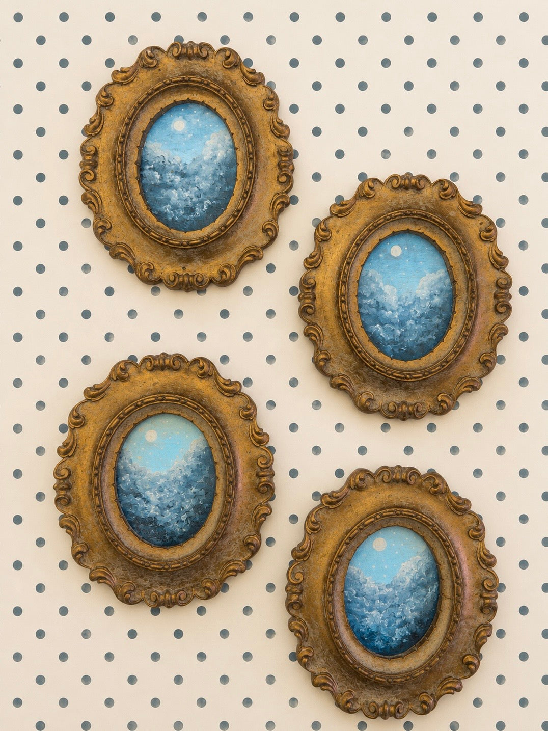 The Moonlit Collection | 26 — Oil On Cotton Rag — 4 X 5”