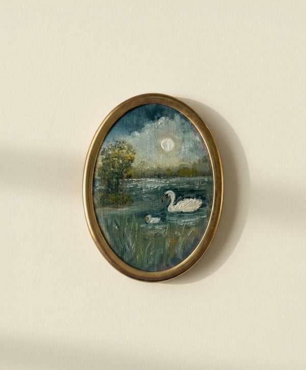 The Swan Muse X Fall | 25 — 4 X 3” Across